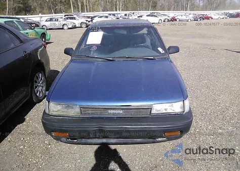 1989 Toyota Corolla Dlx from USA, damaged, VIN 1NXAE92E7KZ027108